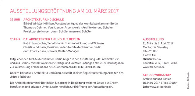 Flyer Rückseite